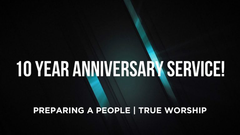 10 Year Anniversary Service