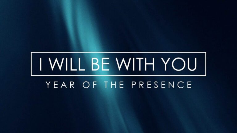 I Will Be With You Graphic from New and Living Way