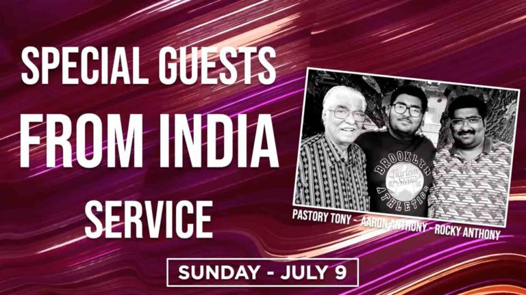 Special Guests from India at New and Living Way Church