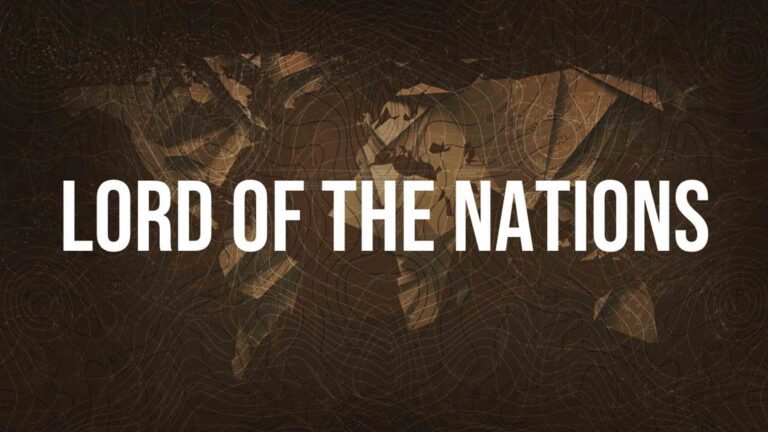 Lord of the Nations graphic from New and Living Way Church