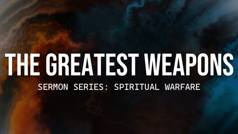 Spiritual Warfare Graphic at New and Living Way