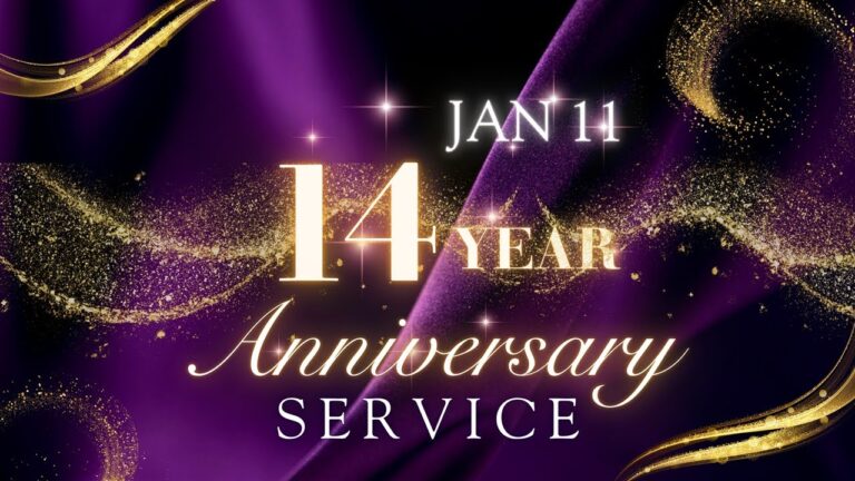 14 Year Anniversary Service!